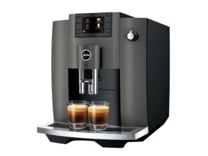 JURA E6 Dark Inox zwart