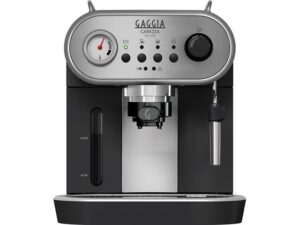 Gaggia Carezza Deluxe handmatige espressomachine zwart