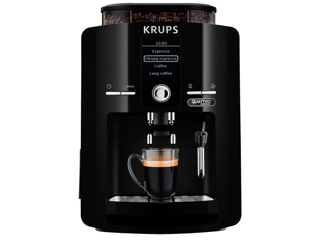 Krups One-Touch-Cappuccino Latt'Espress RVS EA82FO zwart Kopen? (2022) | IIAV.NL
