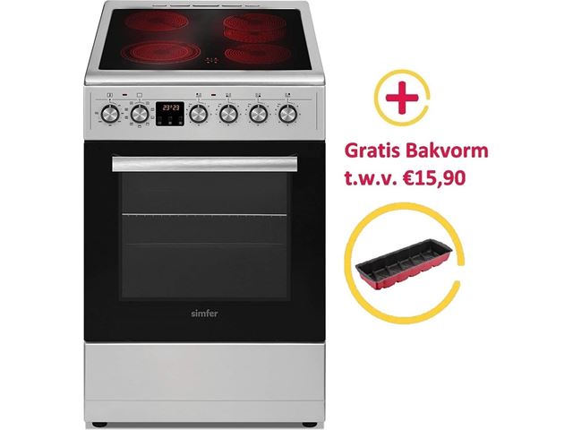 Simfer SIMFER-FS 4249 Vrijstaande Keramisch Fornuis Simfer SIMFER-FS 4249 Vrijstaande Keramisch Fornuis Kopen (2022) | IIAV.NL