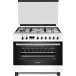 Wiggo WO-E969R(WX) - Serie 9 - 90 cm - Gasfornuis - 6 kookzones - Wit Rvs Kopen (2022) | IIAV.NL