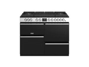 Stoves Precision Deluxe S1100DF GTG zwart