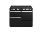 Stoves Precision Deluxe S1100DF GTG zwart