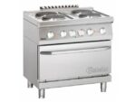 Bartscher 4 Elektrische Kookplaten + Elektrische Oven
