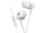JVC HA-FR325-W-E Inner ear hoofdtelefoon met afstandbediening & microfoon wit