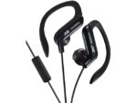 JVC HA-EBR25-B-E Ear clip hoofdtelefoon voor sport met een afstandsbediening en een microfoon zwart