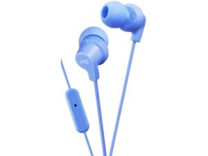 JVC HA-FR15-LA-E Kleurrijke in-ear hoofdtelefoon met afstandsbediening en microfoon blauw Kopen? (2022) | IIAV.NL