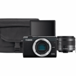 Canon Hybride camera EOS M200 Zwart Travel Kit Kopen (2022) | IIAV.NL