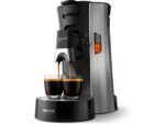 Philips CSA250/10 Senseo Intensity Plus Koffiepadmachine Zwart/RVS metaal