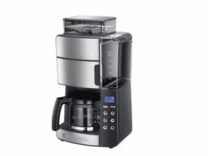Russell Hobbs Grind and Brew Glass Carafe zwart
