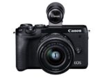 Canon EOS M6 Mark II + EF-M15-45mm + EVF-DC2 zwart