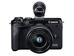 Canon EOS M6 Mark II + EF-M15-45mm + EVF-DC2 zwart Kopen (2022) | IIAV.NL