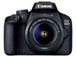 Canon EOS 4000D + 18 - 55mm DC zwart