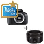 Canon EOS 2000D + EF-S 18-55 IS II + EF 50mm zwart Kopen (2022) | IIAV.NL