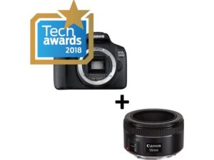 Canon EOS 2000D + EF-S 18-55 IS II + EF 50mm zwart Kopen (2022) | IIAV.NL