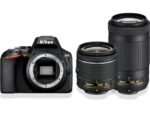Nikon D3500 + AF-P DX 18-55mm f/3.5-5.G VR + AF-P DX 70-300mm f/4.5-6.3G Ed VR zwart
