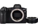 Canon EOS R + EF to RF adapter zwart