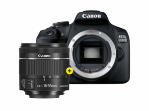 Canon EOS 2000D + EF-S 18-55mm F/4-5.6 IS STM compact zwart Kopen (2022) | IIAV.NL