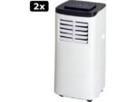 Termozeta 2x Clima 7000BTU Mobiele Airco zwart wit