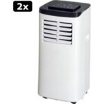 Termozeta 2x Clima 7000BTU Mobiele Airco zwart wit Kopen (2022) | IIAV.NL