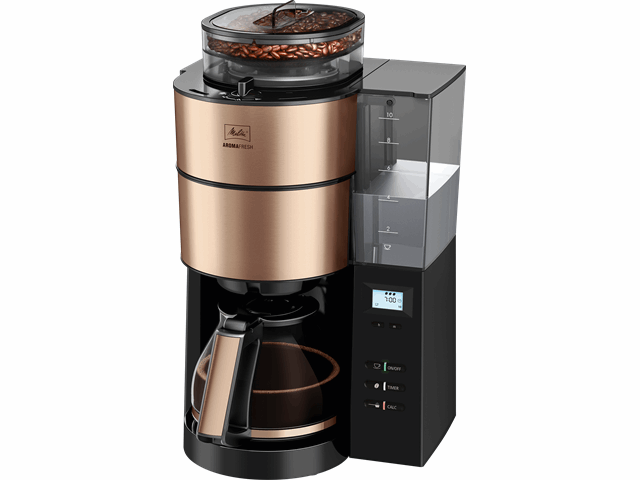 Melitta AromaFresh koper/roestvrij staa 1021-04 zwart Melitta AromaFresh koper/roestvrij staa 1021-04 zwart