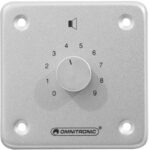 Omnitronic PA Volume Controller 10W stereo sil Kopen? (2022) | IIAV.NL