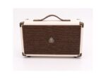 GPO WESTWOODCRE Nostalgische Bluetooth speaker boekenplankspeaker crème