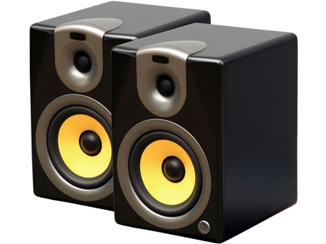 JB Systems AM 50 boekenplankspeaker geel JB Systems AM 50 boekenplankspeaker geel