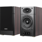 Krüger&Matz KM0510 Inspire actieve boekenplankspeaker met bluetooth connectiviteit surround set rozenhout